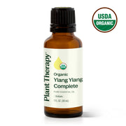 Plant Therapy Organic Ylang Ylang Complete Essential Oil Essential Oil White Smoke 10 mL,30 mL