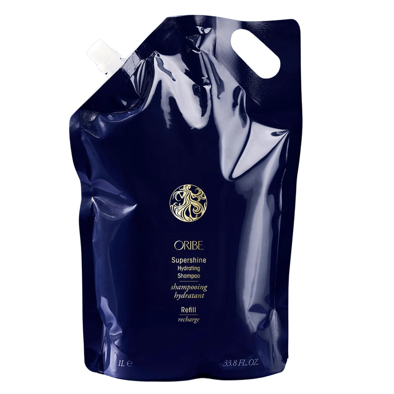 Nava Beauty Oribe Supershine Hydrating Shampoo Hair Care Black 33.8 Oz - Refill