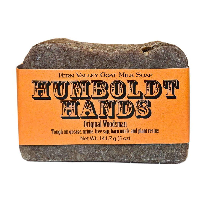 Fern Valley Soap Natural Goat Milk Soap | Humboldt Hands Heavy-Duty Hand Cleaner | Original Woodsman Goat Milk Soap Sandy Brown