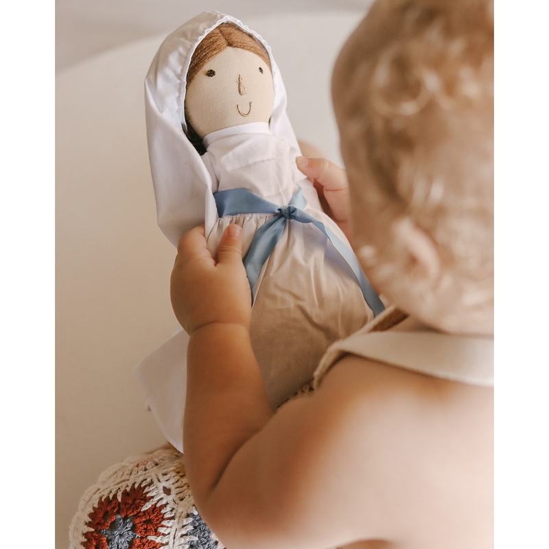 Be A Heart Our Lady of Lourdes Doll Outfit Kit Dolls Rosy Brown