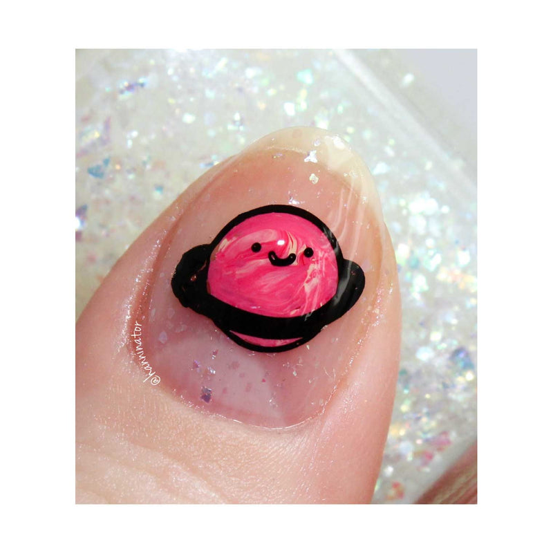 UberChic Beauty Out Of This World Stamping Plate Light Gray