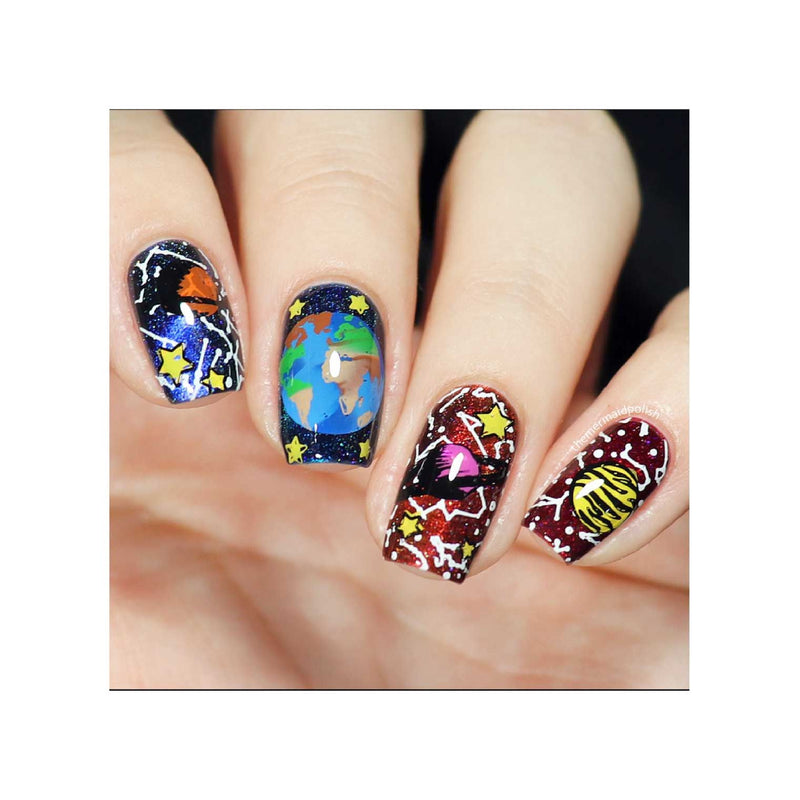 UberChic Beauty Out Of This World Stamping Plate Wheat