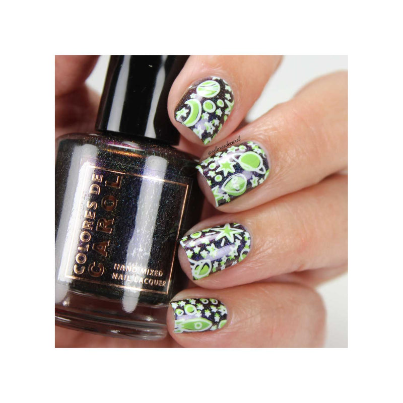 UberChic Beauty Out Of This World Stamping Plate Tan
