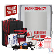 True Rescue Outdoor Kit Station Bleeding Control Bundles Light Gray Standard (SWAT-T) / 4 Kit - (With Carry Bag) / Non-Alarmed,Standard (SWAT-T) / 4 Kit - (With Carry Bag) / Alarmed,Standard (SWAT-T) / 4 Kit - (With Carry Bag) / Alarmed With Keypad,Standard (SWAT-T) / 8 Kit - (With Carry Tote & Patient Transporter) / Non-