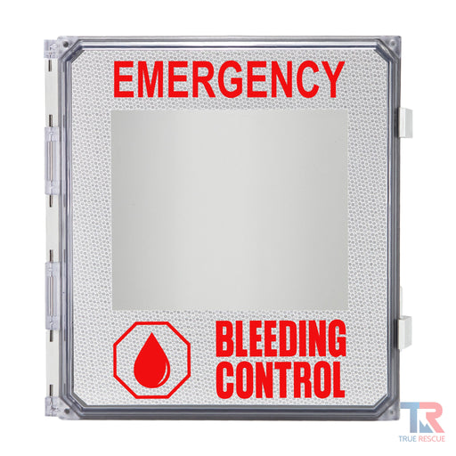 True Rescue Outdoor Cabinet Cabinet Light Gray Alarmed / Generic Bleeding Control,Non-Alarmed / Generic Bleeding Control