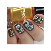 UberChic Beauty Out Of This World Stamping Plate Dim Gray
