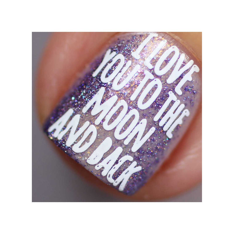 UberChic Beauty Out Of This World Stamping Plate White Smoke