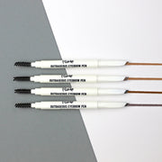 Rude Cosmetics Outrageous Eyebrow Pen Eyebrows White Smoke Natural Taupe,Hazel,Neutral Brown,Black Brown