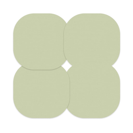 Peelz Solid Color Tea Overpatch Tape - Pump Peelz Patch Medical Tape Gray 12-Pack (Set of 12 Patches),4-Pack (Set of 4 Patches)