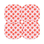 Peelz Strawberry Kisses Overpatch Tape - Pump Peelz Patch Medical Tape Misty Rose 12-Pack (Set of 12 Patches),4-Pack (Set of 4 Patches),1-Single (One Patch)