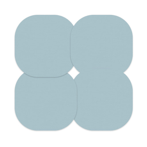 Peelz Solid Color Icicle Overpatch Tape - Pump Peelz Patch Medical Tape Light Steel Blue 12-Pack (Set of 12 Patches),4-Pack (Set of 4 Patches)