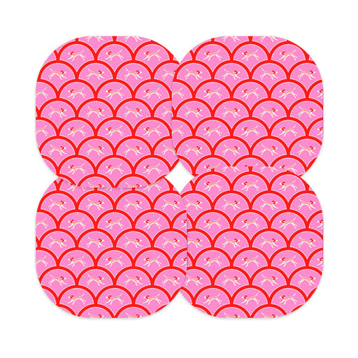 Peelz Puppy Love Overpatch Tape - Pump Peelz Patch Medical Tape Light Pink 12-Pack (Set of 12 Patches),4-Pack (Set of 4 Patches),1-Single (One Patch)