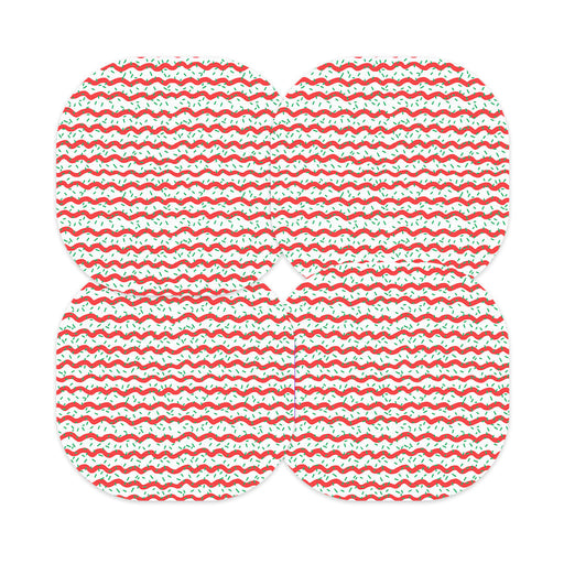 Peelz Christmas Icing Overpatch Tape - Pump Peelz Patch Medical Tape Misty Rose 12-Pack (Set of 12 Patches),4-Pack (Set of 4 Patches),1-Single (One Patch)