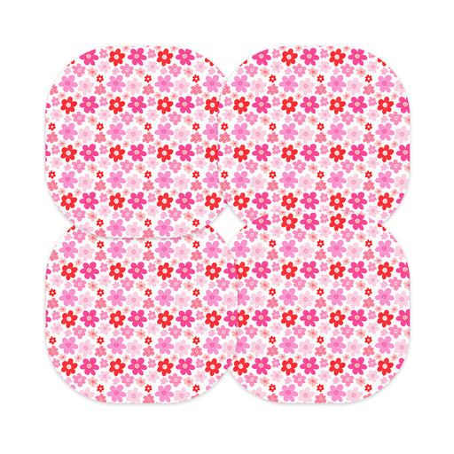 Peelz Fresh Start Overpatch Tape - Pump Peelz Patch Medical Tape Pink 12-Pack (Set of 12 Patches),4-Pack (Set of 4 Patches),1-Single (One Patch)