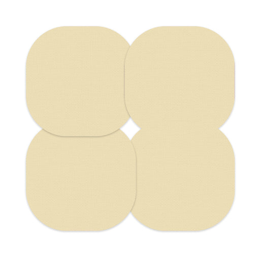 Peelz Solid Color Buttermilk Overpatch Tape - Pump Peelz Patch Medical Tape Wheat 12-Pack (Set of 12 Patches),4-Pack (Set of 4 Patches)
