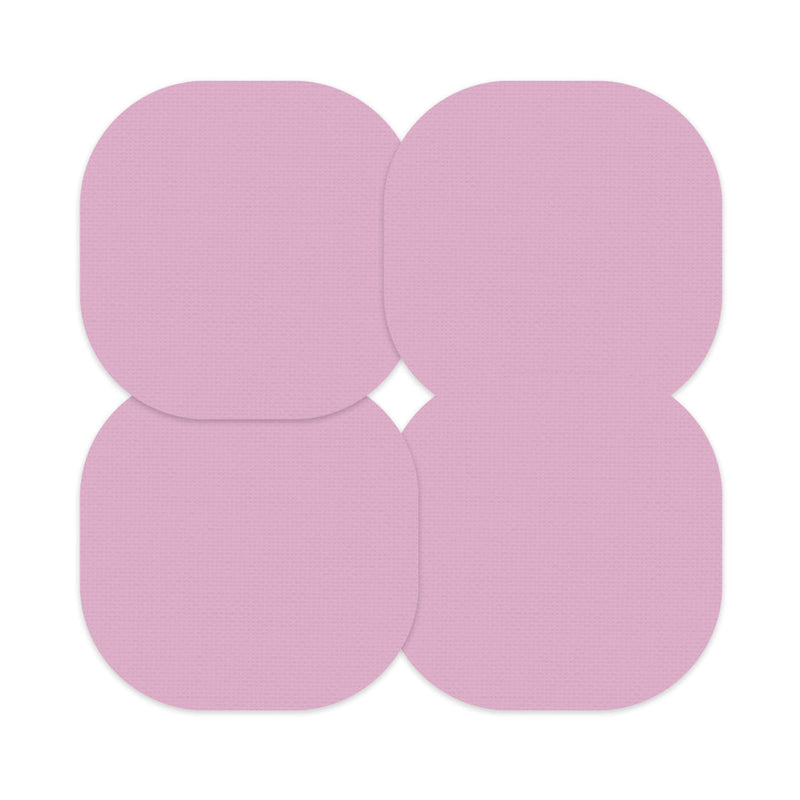 Peelz Solid Color Rose Overpatch Tape - Pump Peelz Patch Medical Tape Plum 12-Pack (Set of 12 Patches),4-Pack (Set of 4 Patches)