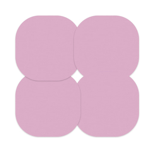 Peelz Solid Color Rose Overpatch Tape - Pump Peelz Patch Medical Tape Plum 12-Pack (Set of 12 Patches),4-Pack (Set of 4 Patches)