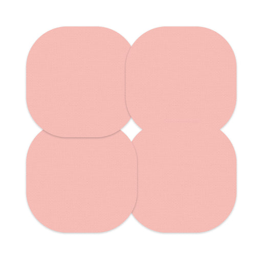 Peelz Solid Color Cantaloupe Overpatch Tape - Pump Peelz Patch Medical Tape Light Pink 12-Pack (Set of 12 Patches),4-Pack (Set of 4 Patches)