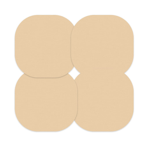 Peelz Solid Color Yolk Overpatch Tape - Pump Peelz Patch Medical Tape Wheat 12-Pack (Set of 12 Patches),4-Pack (Set of 4 Patches)