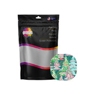 Peelz Festive Forest Overpatch Tape - Pump Peelz Patch Medical Tape White Smoke 12-Pack (Set of 12 Patches),4-Pack (Set of 4 Patches),1-Single (One Patch)