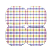 Peelz Spring Plaid Overpatch Tape - Pump Peelz Patch Medical Tape White Smoke 12-Pack (Set of 12 Patches),4-Pack (Set of 4 Patches),1-Single (One Patch)