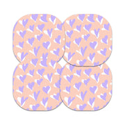 Peelz Lavender Love Overpatch Tape - Pump Peelz Patch Medical Tape Bisque 12-Pack (Set of 12 Patches),4-Pack (Set of 4 Patches),1-Single (One Patch)