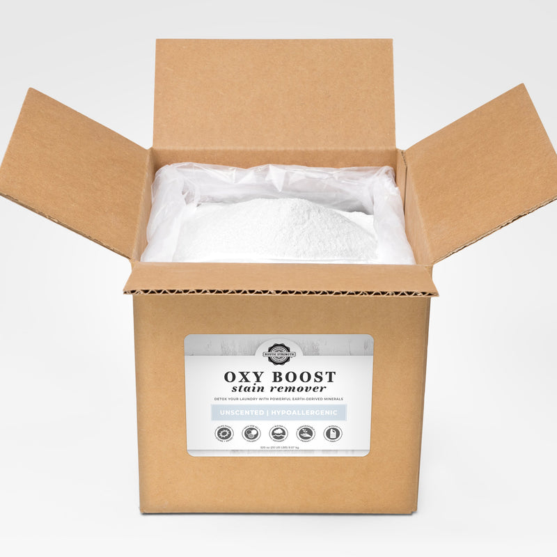 Rustic Strength Oxy Boost Stain Remover Laundry Booster White Smoke 20 LB