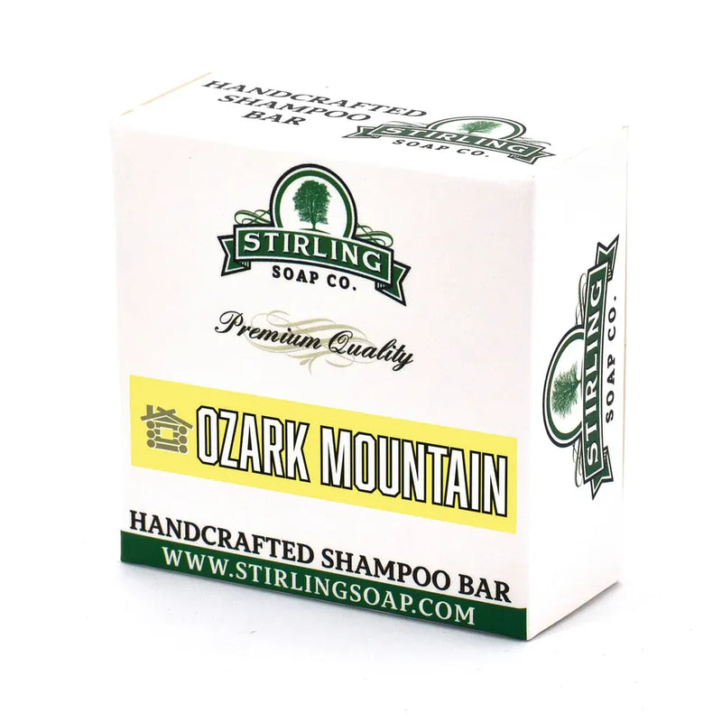 Stirling Soap Co. Stirling Soap Co. Ozark Mountain Shampoo Bar 3.8 Oz Shampoo Bar White Smoke