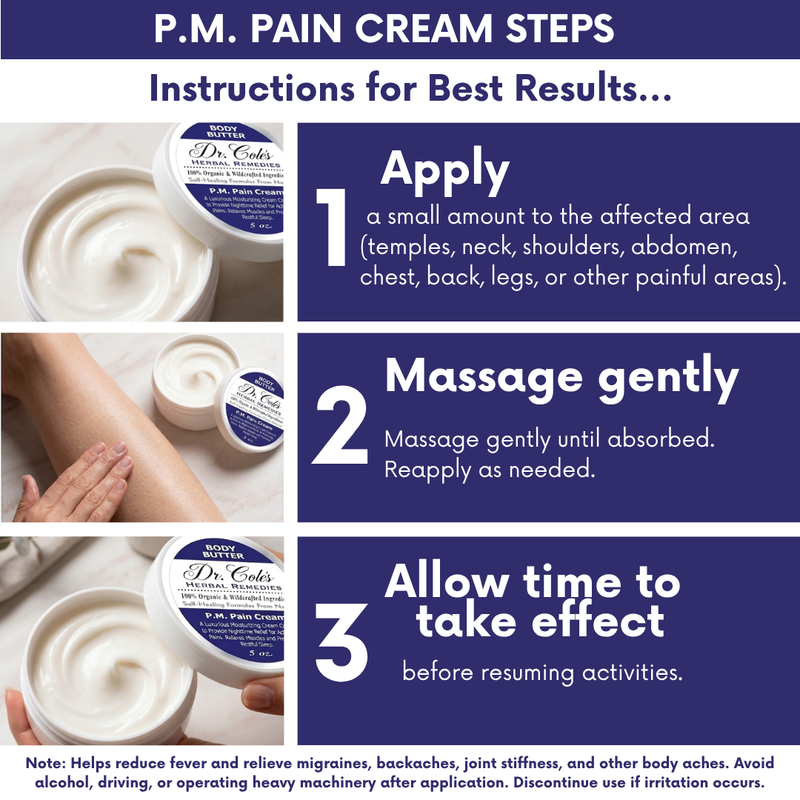 25 - Dr. Cole's P.M. Pain Cream