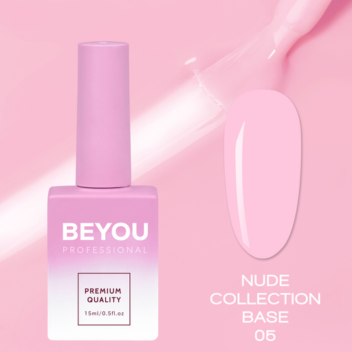 nbmsupply BEYOU Professional Nude collection base 05 15ML Pink