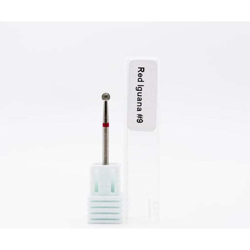 Red Iguana LLC Diamond Nail Bit Ball #9 - 3.5mm Nail Bit White Smoke