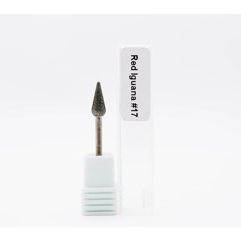 Red Iguana LLC Diamond Nail Bit Cone #17 - 5mm Nail Bit White Smoke
