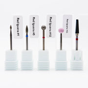 Red Iguana LLC April Ryan-Red Iguana's favorite nail bits Nail Bit White Smoke