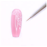 Red Iguana LLC Nail Art Detail Brush 00 Nail Art Brush White Smoke