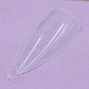 Red Iguana LLC Stiletto Dual Forms Nail Tips Light Steel Blue