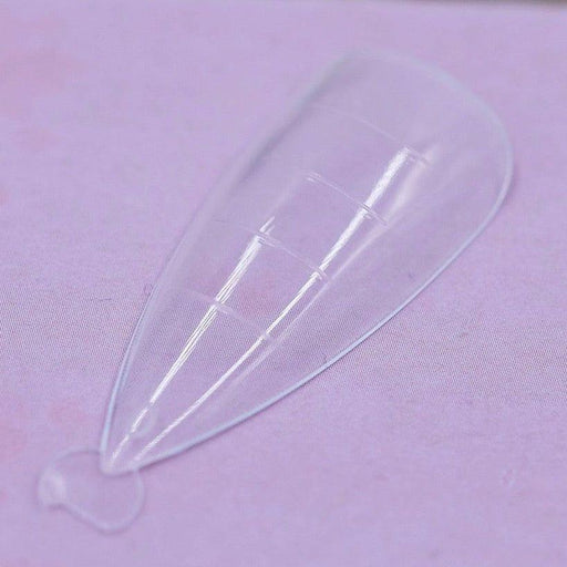 Red Iguana LLC Stiletto Dual Forms Nail Tips Light Steel Blue