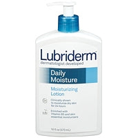 Lubriderm Lubriderm Daily Moisture Lotion For Normal To Dry Skin - 473ml Lotion & Moisturizer White Smoke