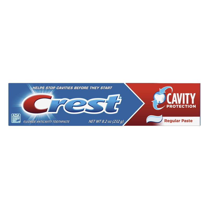 Crest Crest Cavity Protection Toothpaste, Regular Paste, 8.2 Oz Toothpaste Steel Blue