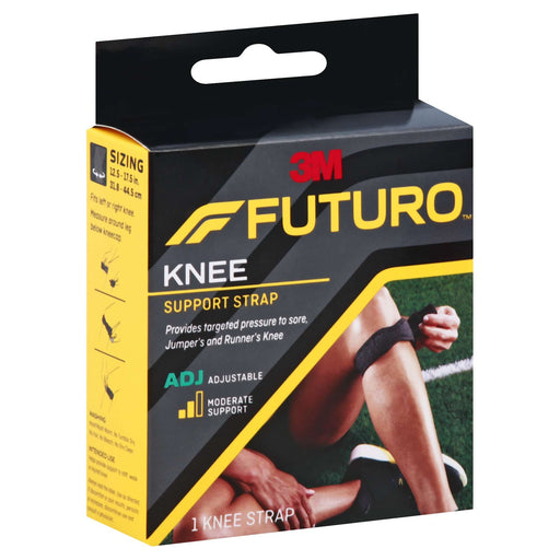 Futuro Futuro Sport Adjustable Knee Strap, Moderate Support Supports & Braces White Smoke