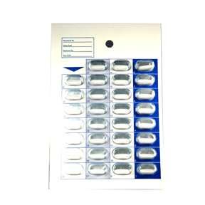 PUNCHCARD P/S HS 31DOSE Punchcard pressure sensitive hs 31 dose 250ct Punchcard pressure sensitive White Smoke