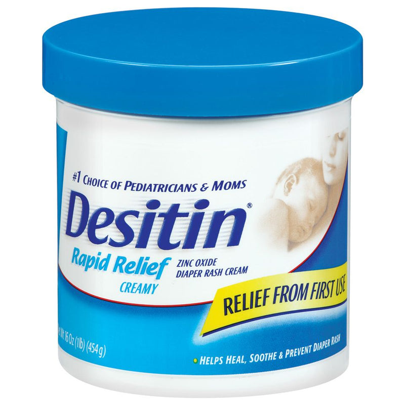 Desitin Desitin Daily Defense Baby Diaper Rash Cream With Zinc Oxide -16oz Diaper Rash Treatments White Smoke