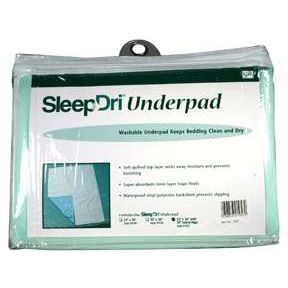 SleepDri SleepDri Heavy Absorbency Underpads with Wings - 34" x 36" Incontinence Aids White Smoke