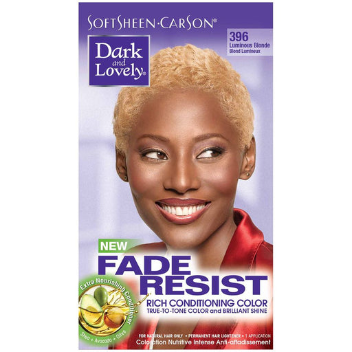 Dark & Lovely Dark and Lovely SoftSheen-Carson Fade Resist Rich Conditioning Hair Color, Luminous Blonde, 1 Kit Hair Color Dark Slate Blue