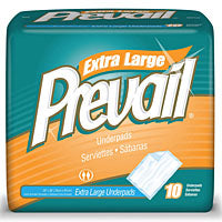 Prevail Prevail Underpads, Extra Large 30 X 36 Inches Bed Pads White Smoke