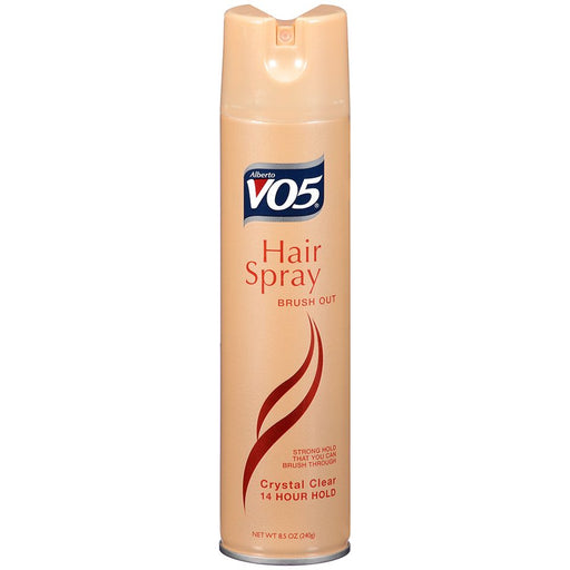 Alberto VO5 VO5 Brush Out Hair Spray, Strong Hold All Day Style, 8.5 oz Aerosol Hair Care Tan