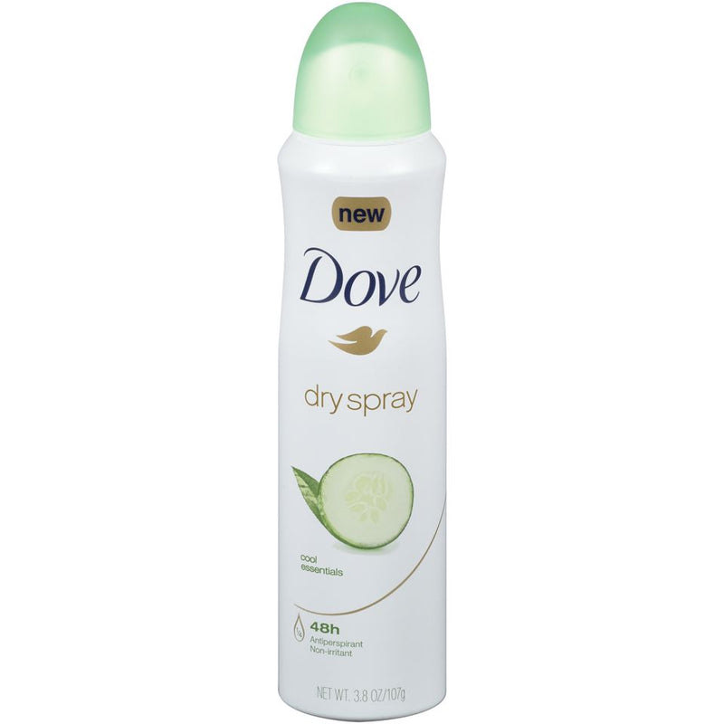 Dove Dove Advanced Care Dry Spray Antiperspirant - Cool Essentials - 3.8 oz Deodorant Light Gray