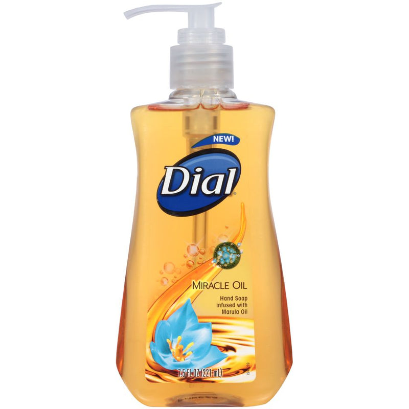 Dial Dial Liquid Hand Soap - Miracle Oil 7.50 Fl Oz Liquid Hand Soap White Smoke