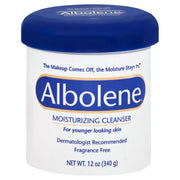 Albolene Albolene Moisturizing Cleanser Cream, Fragrance Free, 12 Oz Skin Care White Smoke