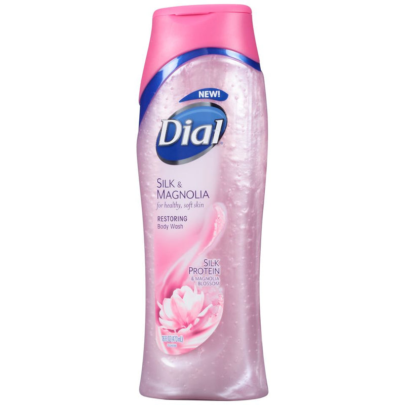 Dial Dial Body Wash, Silk & Magnolia Scent 16 Fl Oz Body Wash Thistle