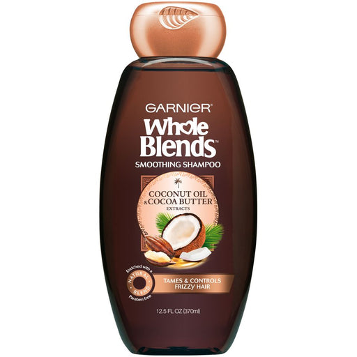 Whole Blends Garnier® Whole Blends™ Smoothing Shampoo - Coconut Oil & Cocoa Butter - 12.5 oz Shampoo White Smoke